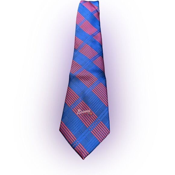 MLB Braves Mens Neck Tie - Picture 3 of 7
